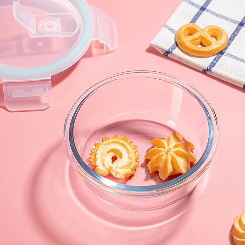 Meal Prep Bowl - Contenitore per Alimenti in Vetro Minimalista