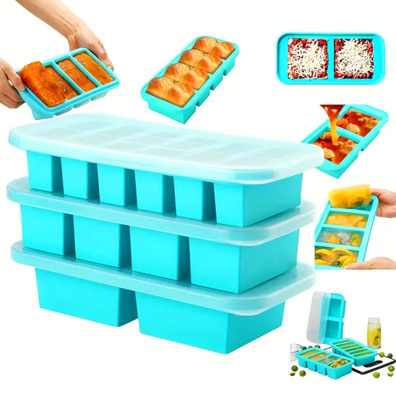 Meal Prep Template - Stampo per vassoio per congelatore in