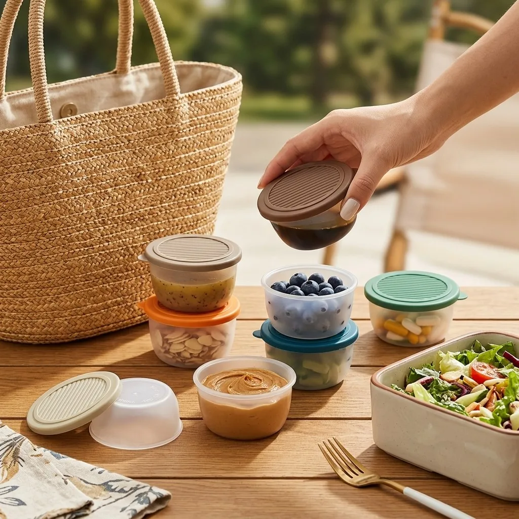 2/6 Pezzi Mini Contenitori in  - Sauce Dipping Cup recensione e prezzo