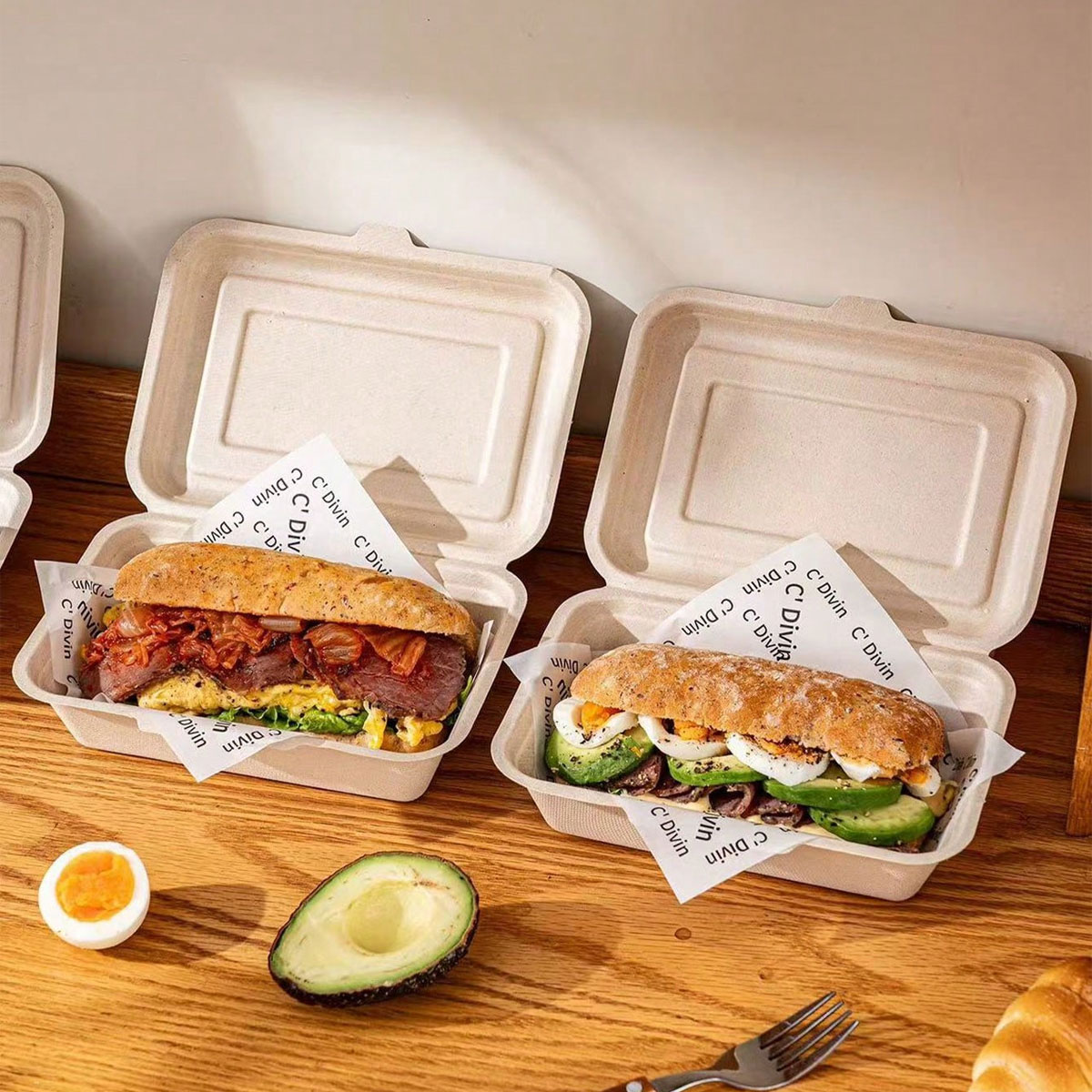 Scatola per chabatta, sandwich - Meal Prep Bowl recensione e prezzo